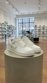 NKE AMBUSH Classic Court Leather Low-Top  - Triple White Sneakers